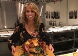 Chef Clodagh McKenna make a turkey with Guinness