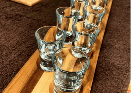 Celtic Relics Tipsy Timber 10 shot board.