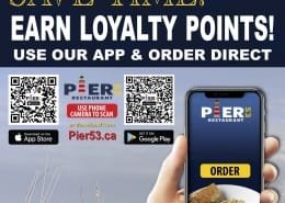 Pier 53 Restaurant Branded App Poster