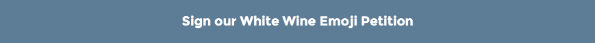 white wine emoji